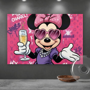 Acrylglasbild Luxus Maus Querformat