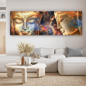 Poster Magische Buddhas Panorama