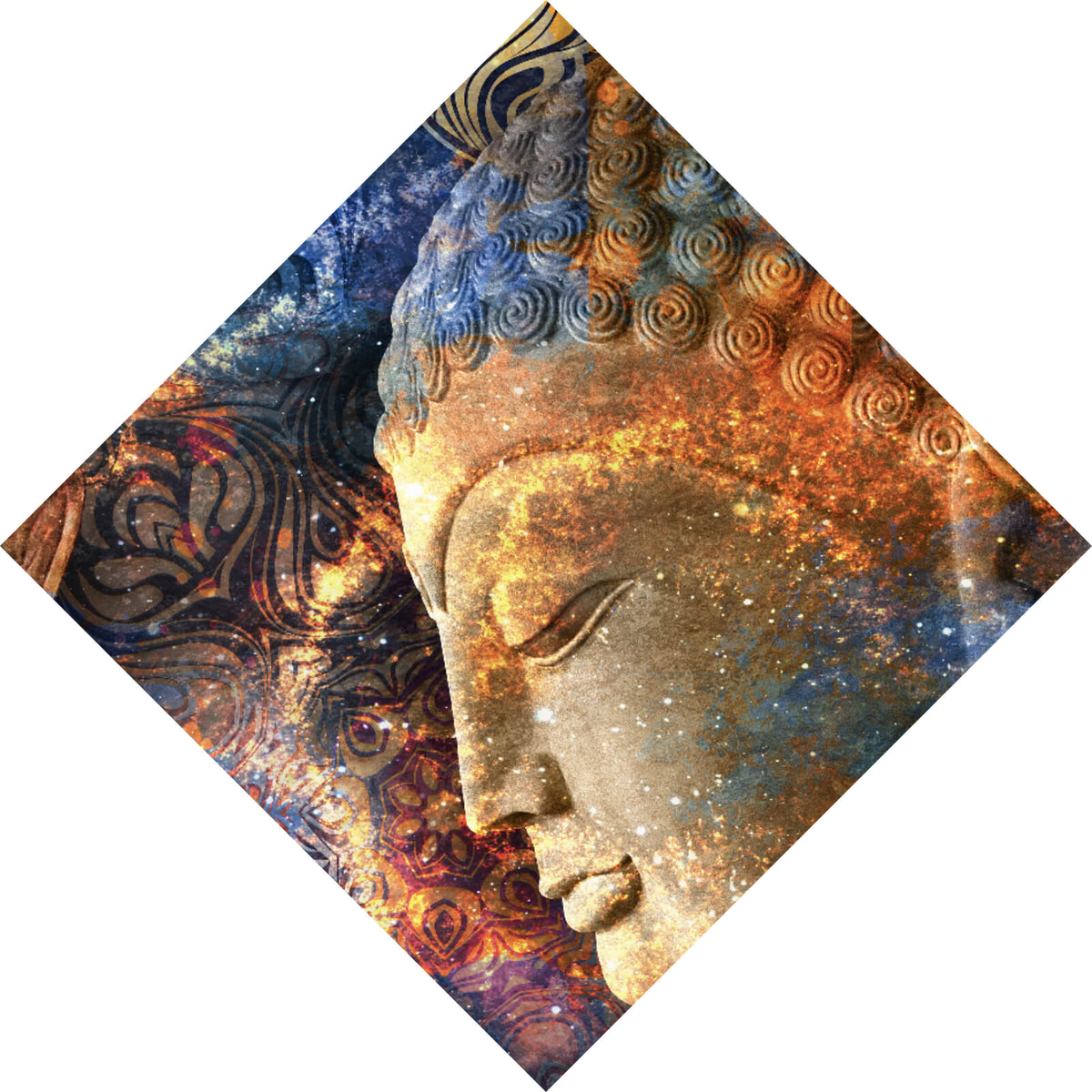 Poster Magische Buddhas im Raute, Aufhängefertig & Versandkostenfrei ...