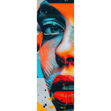 Lade das Bild in den Galerie-Viewer, Poster Modernes abstraktes Gesicht einer Frau Panorama Hoch
