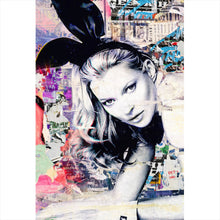 Lade das Bild in den Galerie-Viewer, Spannrahmenbild Modernes Amanda Pop Art Hochformat
