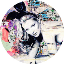 Lade das Bild in den Galerie-Viewer, Aluminiumbild Modernes Amanda Pop Art Kreis
