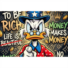 Lade das Bild in den Galerie-Viewer, Aluminiumbild Money Makes Money Querformat
