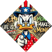 Lade das Bild in den Galerie-Viewer, Spannrahmenbild Money Makes Money Raute
