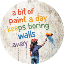 Lade das Bild in den Galerie-Viewer, Aluminiumbild Motivierendes Pop Art Kreis
