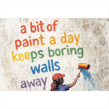 Lade das Bild in den Galerie-Viewer, Acrylglasbild Motivierendes Pop Art Querformat
