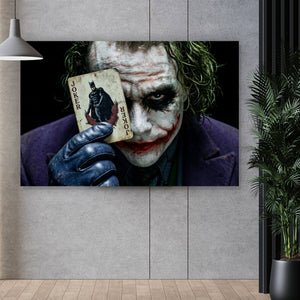 Poster Mysteriöses Joker Porträt Querformat