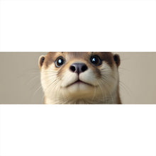 Lade das Bild in den Galerie-Viewer, Poster Niedlicher Otter mit Toilettenpapier Panorama
