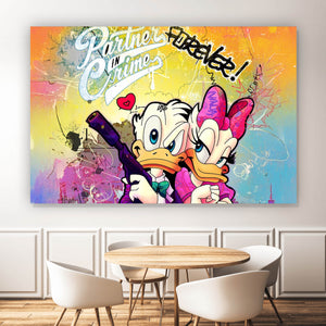 Poster Partners in Crime Forever Querformat