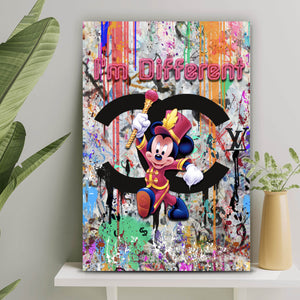 Poster Pop Art Micky Portrait No. 1 Hochformat