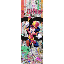 Lade das Bild in den Galerie-Viewer, Aluminiumbild Pop Art Micky Portrait No.1 Panorama Hoch
