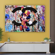 Lade das Bild in den Galerie-Viewer, Acrylglasbild Pop Art Micky Portrait No.1 Querformat
