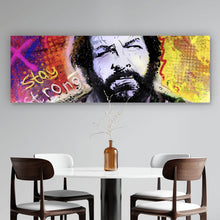 Lade das Bild in den Galerie-Viewer, Poster Portrait Schauspieler in Graffiti Optik Panorama
