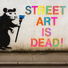 Lade das Bild in den Galerie-Viewer, Poster Ratte mit provokanter Botschaft Quadrat
