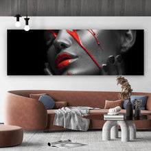 Lade das Bild in den Galerie-Viewer, Leinwandbild Red Face Panorama
