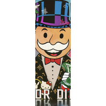 Lade das Bild in den Galerie-Viewer, Spannrahmenbild Verschiedene Comicfiguren im Pop Art Stil Panorama Hoch
