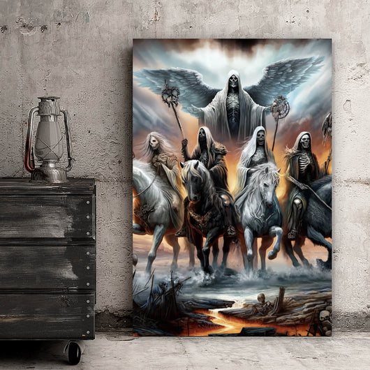Poster RVBANG 2026 Apokalyptische Reiter Hochformat