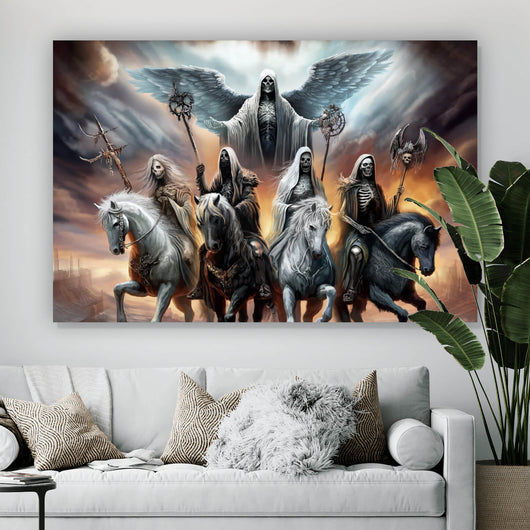 Poster RVBANG 2026 Apokalyptische Reiter Querformat