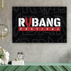 Leinwandbild RVBANG Logo No.1 Querformat