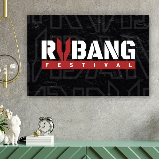 Leinwandbild RVBANG Logo No.1 Querformat