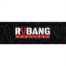 Lade das Bild in den Galerie-Viewer, Aluminiumbild gebürstet RVBANG Logo No.1 Panorama
