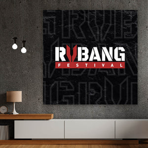 Leinwandbild RVBANG Logo No.1 Quadrat