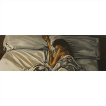 Lade das Bild in den Galerie-Viewer, Poster Schlafende Frau im Zeichenstil Panorama
