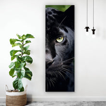 Lade das Bild in den Galerie-Viewer, Poster Schwarzer Panther im Dickicht Panorama Hoch
