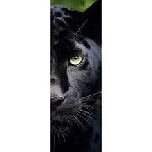 Lade das Bild in den Galerie-Viewer, Poster Schwarzer Panther im Dickicht Panorama Hoch
