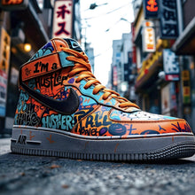 Lade das Bild in den Galerie-Viewer, Leinwandbild Sneaker Streetart Quadrat
