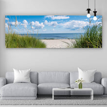 Lade das Bild in den Galerie-Viewer, Poster Strand mit beruhigendem Meerblick Panorama
