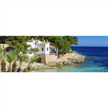 Lade das Bild in den Galerie-Viewer, Poster Strandhaus am Meer Mallorca Panorama
