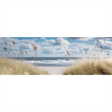 Lade das Bild in den Galerie-Viewer, Poster Strandlandschaft mit sanften Dünen Panorama
