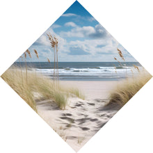 Lade das Bild in den Galerie-Viewer, Poster Strandlandschaft mit sanften Dünen Raute
