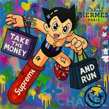 Lade das Bild in den Galerie-Viewer, Poster Take the Money and Run Quadrat
