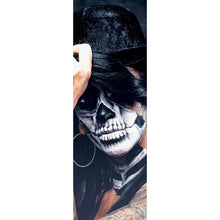 Lade das Bild in den Galerie-Viewer, Leinwandbild Tattoo La Catrina No.4 Panorama Hoch
