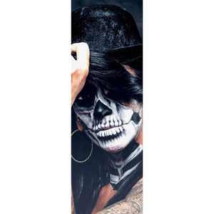 Leinwandbild Tattoo La Catrina No.4 Panorama Hoch