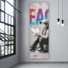 Lade das Bild in den Galerie-Viewer, Poster The World is ours Peace Panorama Hoch
