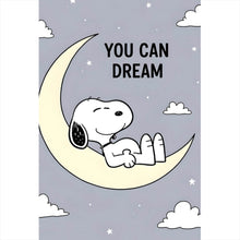 Lade das Bild in den Galerie-Viewer, Poster Traumhafter niedlicher Hund mit inspirierendem Spruch Hochformat
