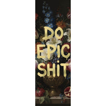 Lade das Bild in den Galerie-Viewer, Acrylglasbild Vintage Blumen Do Epic Shit Panorama Hoch
