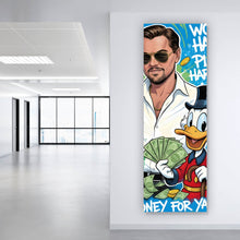 Lade das Bild in den Galerie-Viewer, Acrylglasbild Work Hard Play Harder Panorama Hoch
