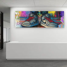 Lade das Bild in den Galerie-Viewer, Spannrahmenbild You can dream it you can do it Panorama
