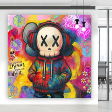 Lade das Bild in den Galerie-Viewer, Spannrahmenbild You can dream it you can do it Quadrat
