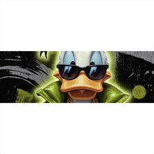 Lade das Bild in den Galerie-Viewer, Acrylglasbild Zeichentrickfigur Fashion mit Sonnenbrille und Jacke No.1 Panorama
