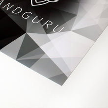 Lade das Bild in den Galerie-Viewer, Poster Mandala Schwarz Weiß Quadrat
