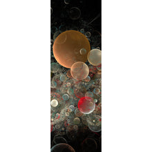 Lade das Bild in den Galerie-Viewer, Aluminiumbild Abstract Bubbles Panorama Hoch
