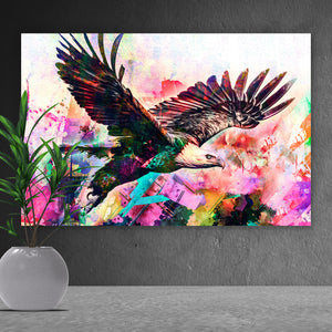Acrylglasbild Adler Modern Art Querformat