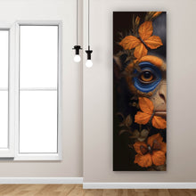 Lade das Bild in den Galerie-Viewer, Poster Affenkind mit Schmetterlingen Digital Art Panorama Hoch
