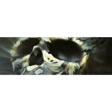 Lade das Bild in den Galerie-Viewer, Acrylglasbild Airbrush Totenschädel Panorama
