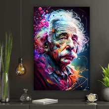 Lade das Bild in den Galerie-Viewer, Poster Albert Einstein Abstrakt Hochformat
